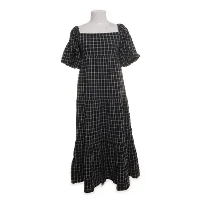 Maxi jurk (Zwart, Wit) van Monki Elastaan, Polyester