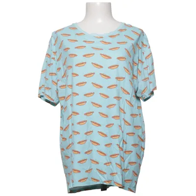 T-shirt (Blå, Flerfarvet) fra Biltema Bomuld