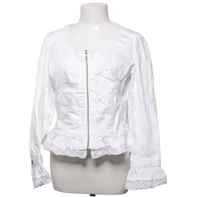 Denim jacket (White) from Rosebud Cotton, Elastane