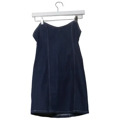 Denim jurk (Blauw) van NA-KD Katoen, Elastaan