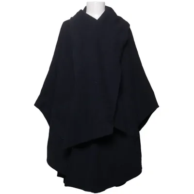 Poncho (Blå, Grön) från Butiken på landet Kashmir, Ull