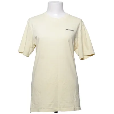 T-shirt (Geel) van Patagonia Gerecycled katoen, Gerecycled polyester
