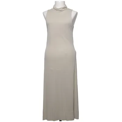 Robe longue (Beige) de Lene Sand Élasthane, Viscose