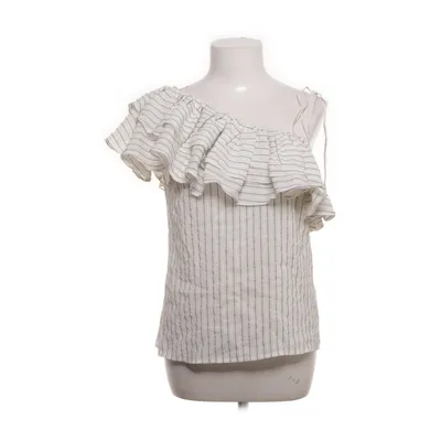 Top (White, Multicolored) from Ganni Cotton, Silk