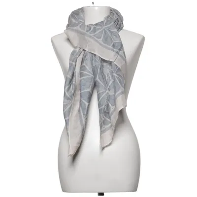 Shawl (Blue, White) from Beck Söndergaard Silk, Wool