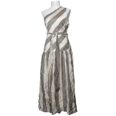 Robe longue (Noir, Blanc) de H&M Tencel