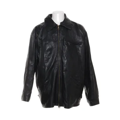 Läderjacka (Svart) från Clubwear Skinn, Polyester