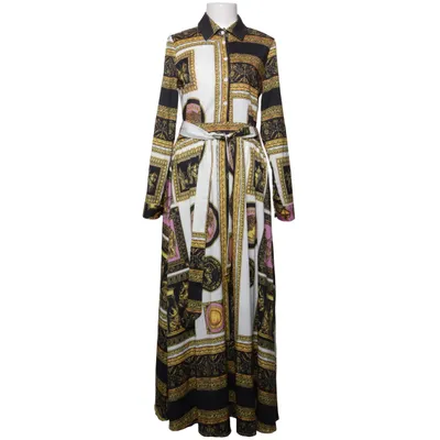 Shirt dress (White, Black, Yellow) from Paccio Polyester