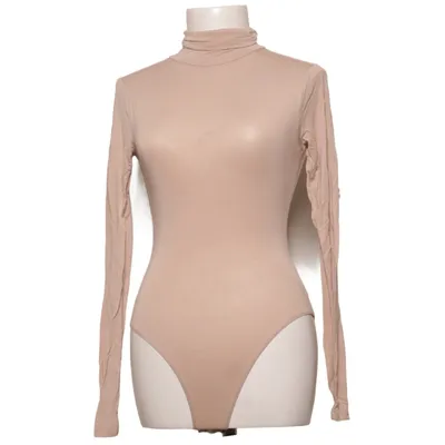 Romper (Beige) van Fashion Nova Elastaan, Viscose