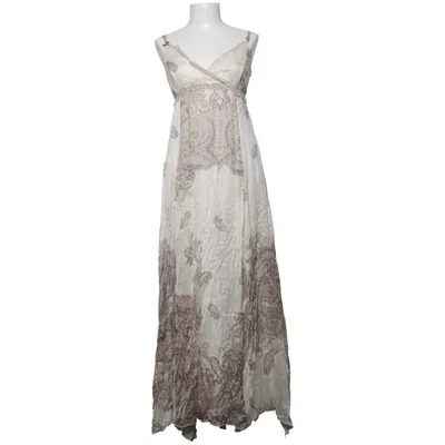 Maxi dress (Beige, Brown) from Branting Cotton, Polyamide, Silk, Viscose
