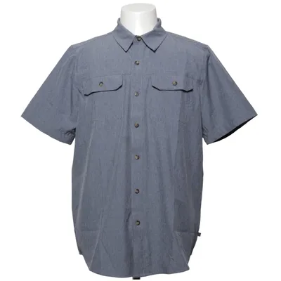 Chemise à manches courtes (Gris) de Gerry Élasthane, Polyester