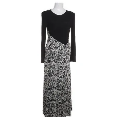 Maxikjole (Sort, Hvid) fra Rodebjer Elastan, Viscose