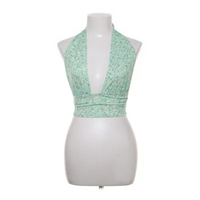 Halter neck top (Halterneck Print Crop Top) from NLY One Elastane, Polyester