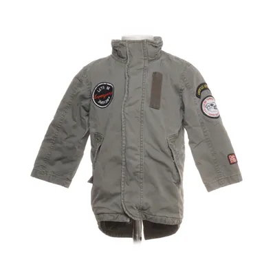 Jacka (Grön) från H&M Bomull, Polyester