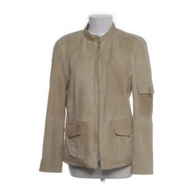 Läderjacka (Beige) från Apart Impressions Acetat, Skinn