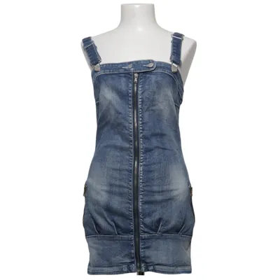 Latzkleid (Blau) von Blue Rags Baumwolle, Elasthan