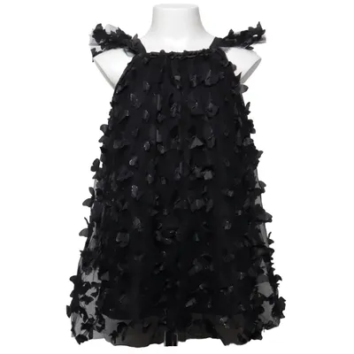 Dress (Black) from Dolly Cotton, Polyester