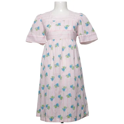 Dress (White, Pink, Blue) from Martinette Cotton, Polyester