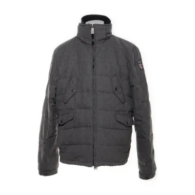 Donsjack (Grijs) van Finshley & Harding Dons, Veer, Polyester, Wol