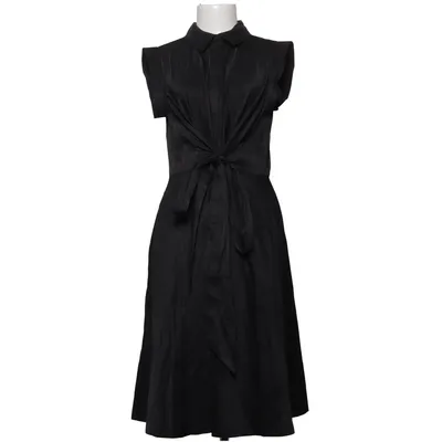 Robe chemise (Noir) de Hobbs Coton, Polyester