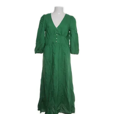 Långklänning (Grön) från Indiska Viskos