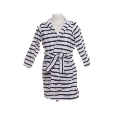 Bathrobe (White, Blue) from TCM Organic cotton