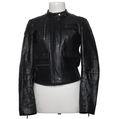 Lederjacke (Schwarz) von JSFN Leder, Polyester
