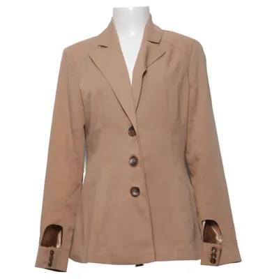 Blazer (Beige) van Danaë x NA-KD Elastaan, Polyester, Viscose