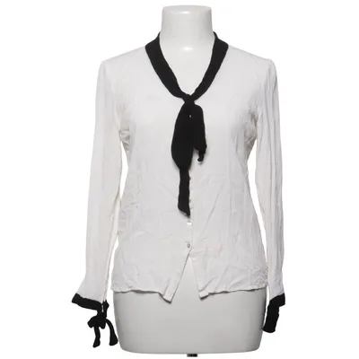 Pussy bow blouse (White, Black) from Zara Trafaluc Collection