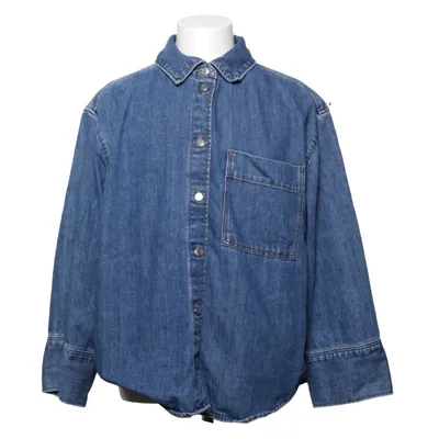 Jeansskjorta (Blå) från H&M Bomull, Polyester