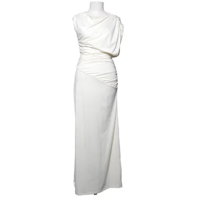Maxikjole (Beige) fra 4th + Reckless Elastan, Polyester