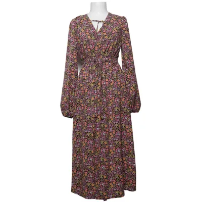 Wikkeljurk (Zwart, Meerkleurig) van Estee Brown Elastaan, Polyester