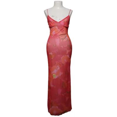 Maxi jurk (Rood, Roze, Oranje, Meerkleurig) van Shein Elastaan, Polyester