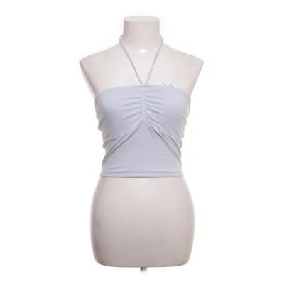 Haltertop (Blauw) van Hollister Katoen, Elastaan