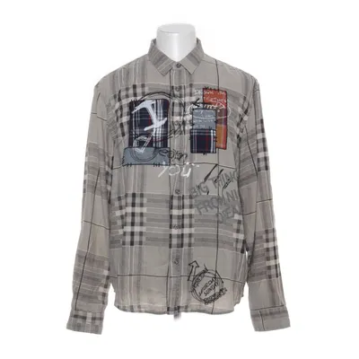 Skjorta (Grå, Svart, Vit) från Desigual Bomull