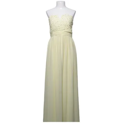 Evening gown (Yellow) from Little Mistress Elastane, Polyester