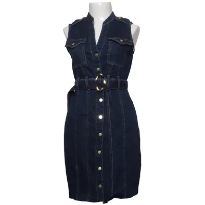 Denim jurk (Blauw) van Lipsy London Katoen, Elastaan