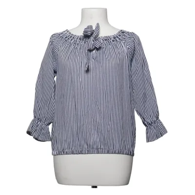 Blus (Blå, Vit) från Prague Bomull, Polyester