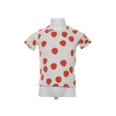 T-shirt (Vit, Röd) från Mini Rodini Bomull, Elastan