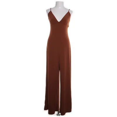 Buksedragt (Brun) fra Bershka Elastan, Polyester