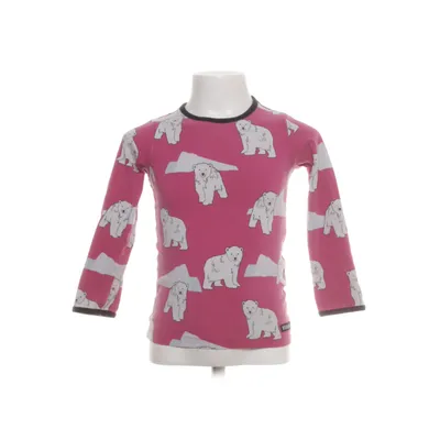 Långärmad t-shirt (Rosa, Vit, Grå) från Villervalla Elastan, Ekologisk bomull