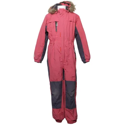 Combinaison blouse (Rouge, Gris) de Color Kids Fausse fourrure, Polyamide, Polyester