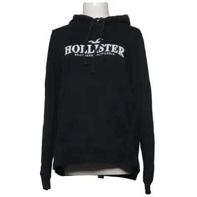 Capuchon sweater (Zwart) van Hollister Katoen, Polyester