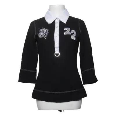 Maillot de rugby (Noir, Blanc) de Alba Moda Coton, Élasthane, Polyamide, Polyester