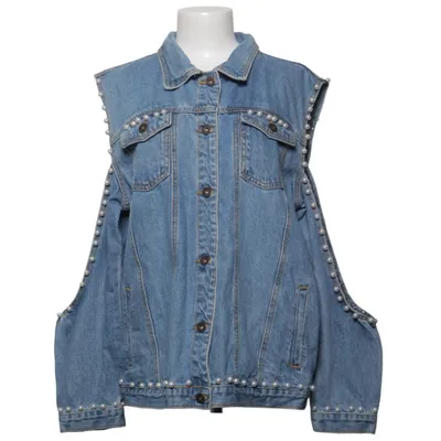 Denim jacket (Blue) from Liquor N Poker Cotton