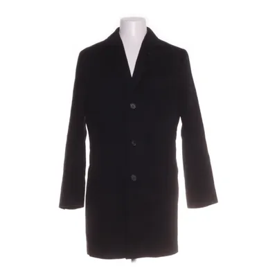 Frakke (Sort) fra John Henric Uld, Polyester, Kashmir, Viscose