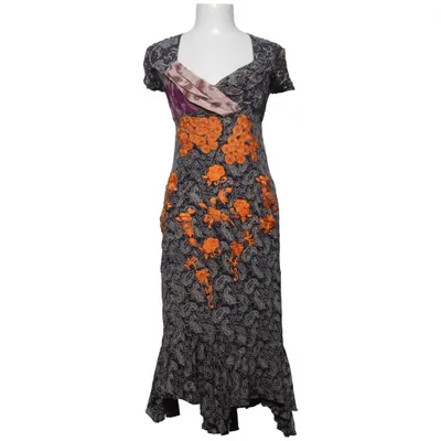 Dress (Black, Orange, Multicolored) from Odd Molly Silk