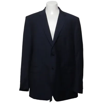 Blazer (Bleu) de Angelico Cupro, Viscose, Laine