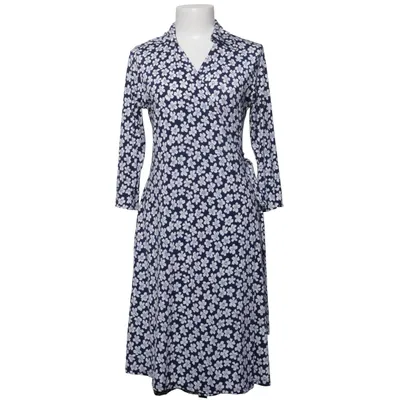 Wikkeljurk (Blauw, Wit) van Sassia Elastaan, Polyester