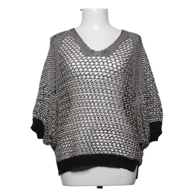 Sweater (Black, White) from Roberto Verino Acrylic, Cotton, Metallic fiber